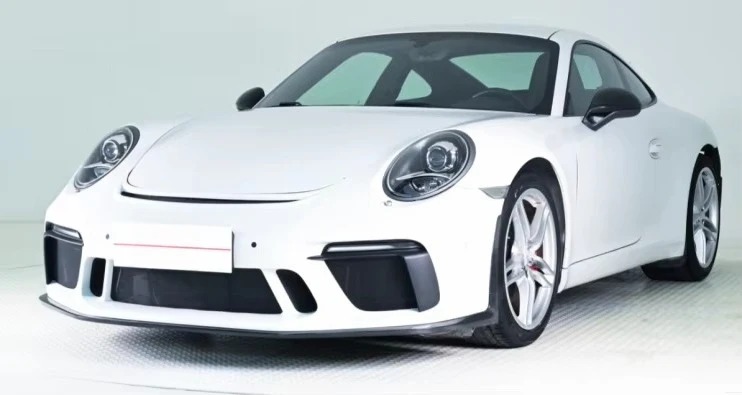 High Quality Dry Carbon Fiber Front Lip Bumper for 911 Carrera 2017-2019 Upgrade GT3 Style Body Kit Auto Parts Hot Sale